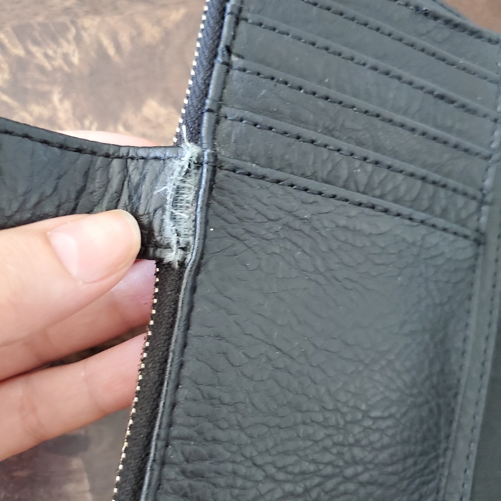 Matt & Nat black Faux Leather Wallet - Picture 4 of 5